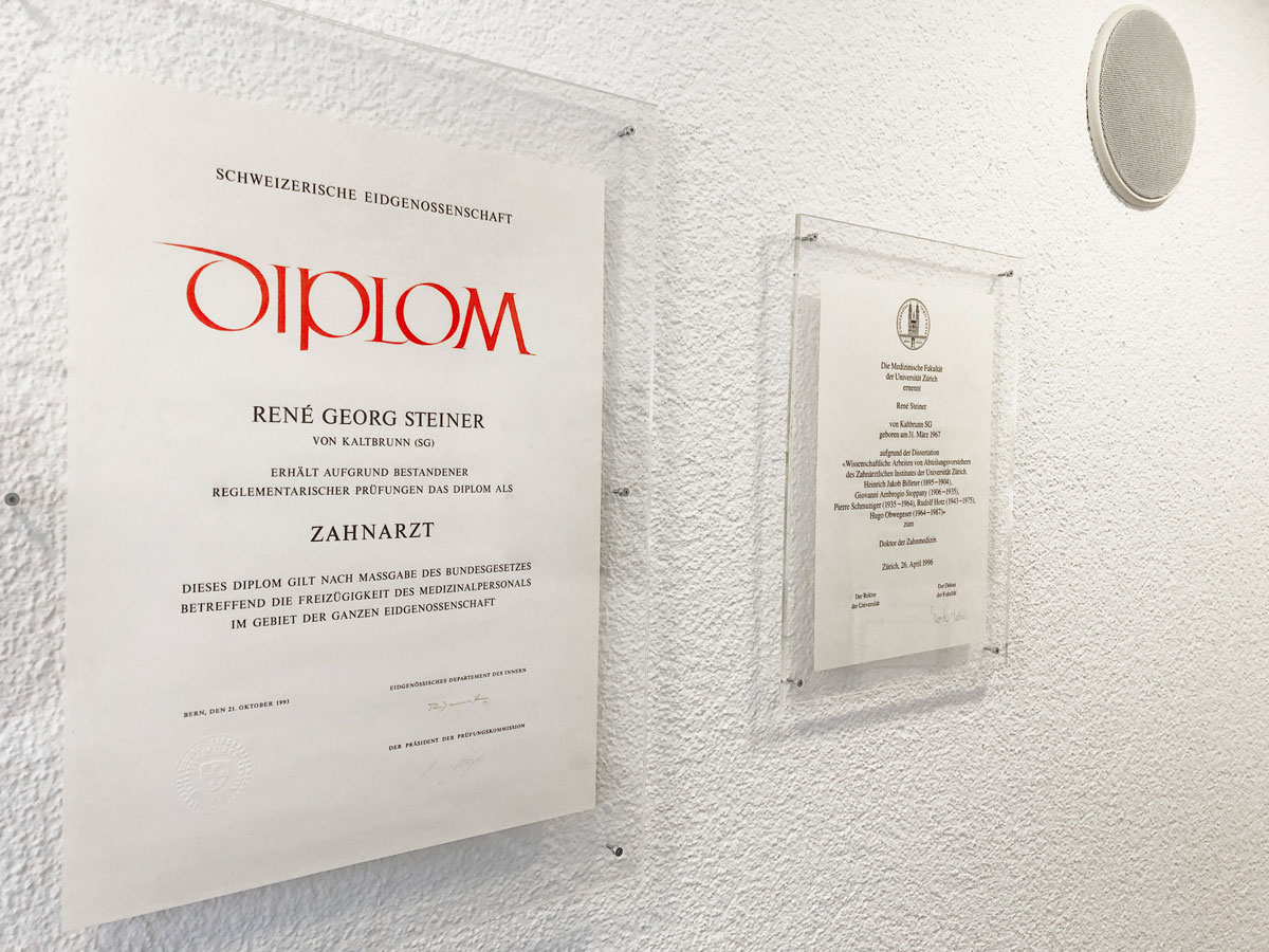 zahnarzt-steiner-diplome-